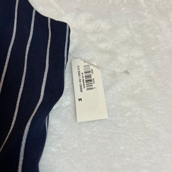 Old Navy Sleeveless Square Neck Cami Jumpsuit Size M NEW Pinstripe Nautical - Picture 5 of 9